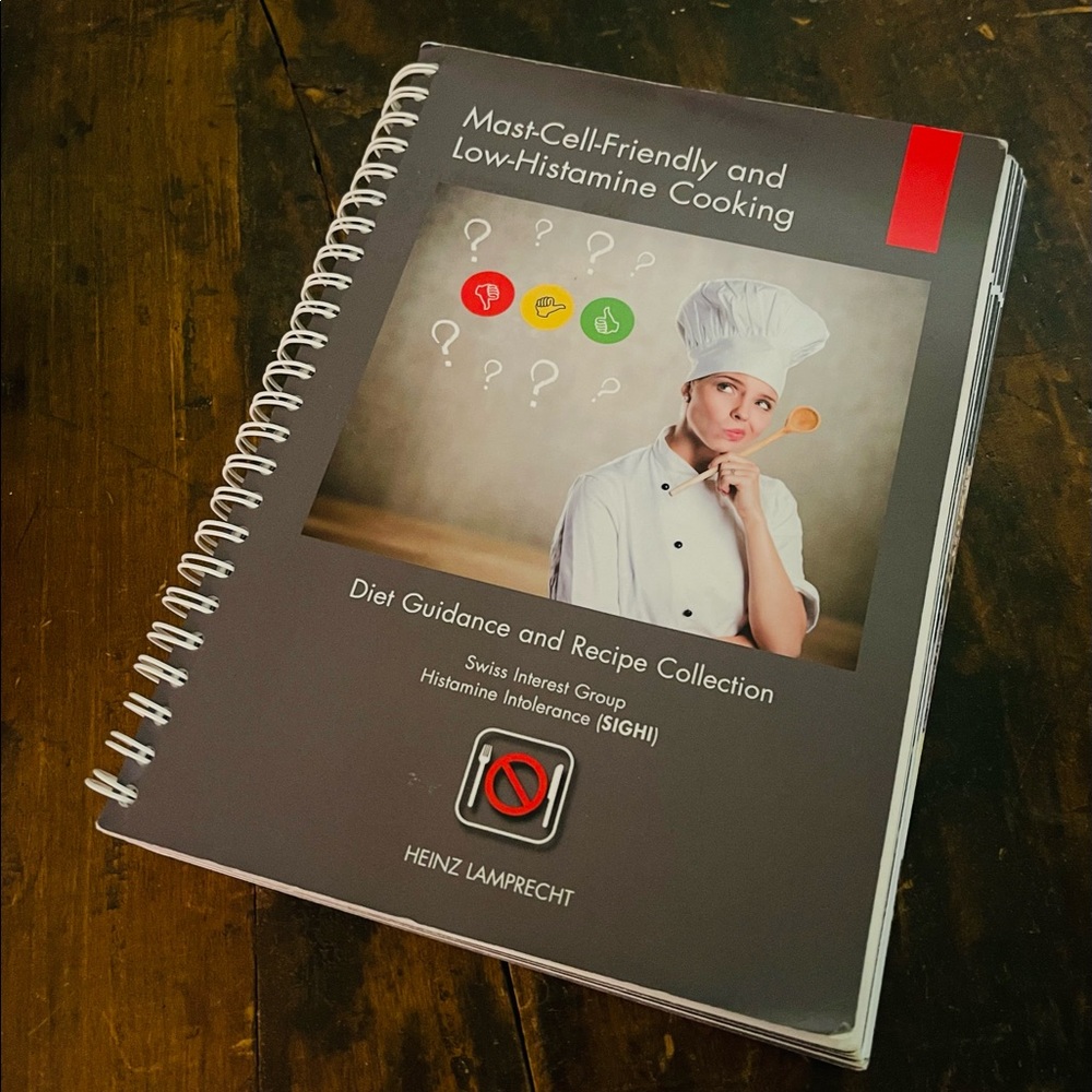 Mast-Cell-Friendly and Low Histamine Cooking by Heinz Lamprecht (RARE Book)